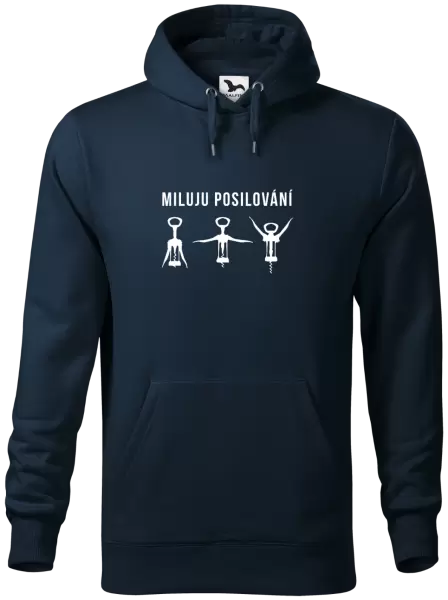 Pánská mikina Miluju posilování