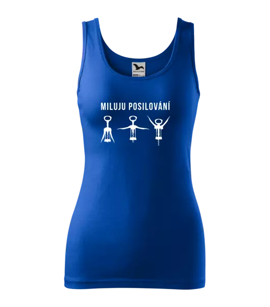 Dámské tílko Miluju posilování