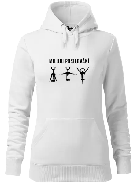 Dámská mikina Miluju posilování