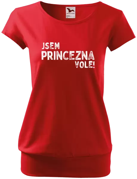 Dámské tričko Jsem princezna vole!