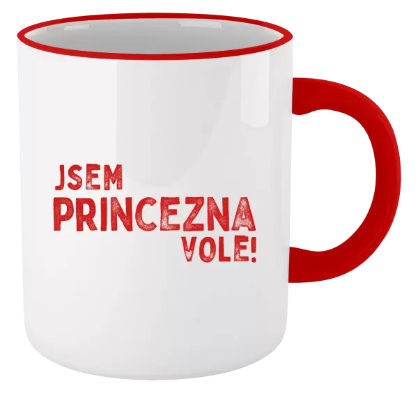 Hrnek Jsem princezna vole!