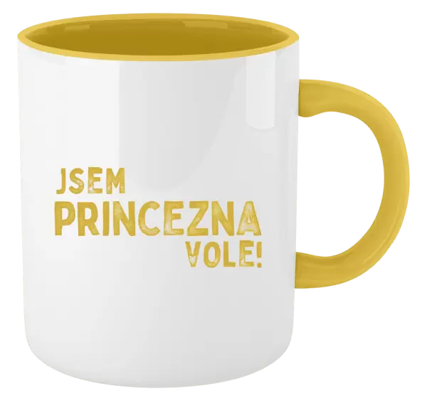 Hrnek Jsem princezna vole!