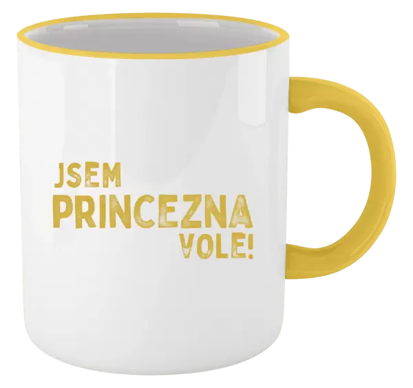 Hrnek Jsem princezna vole!