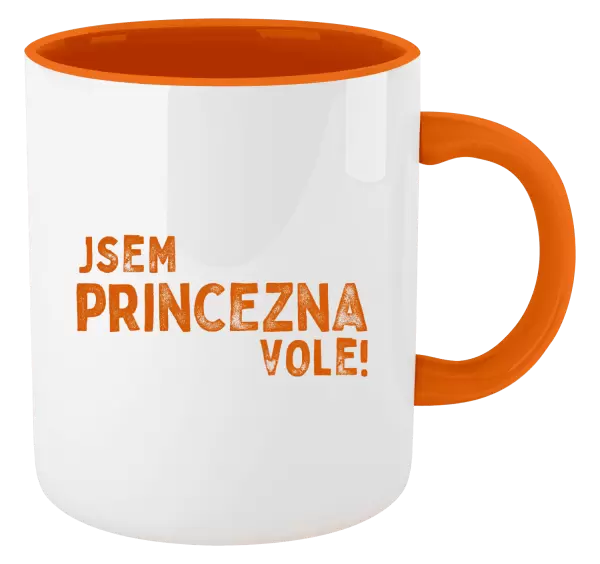 Hrnek Jsem princezna vole!