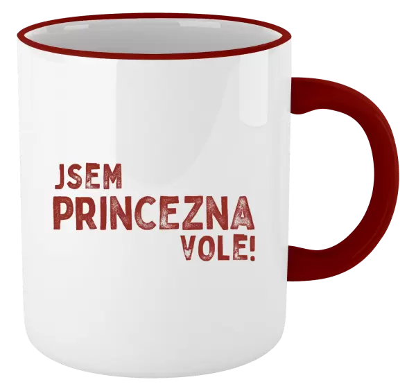 Hrnek Jsem princezna vole!