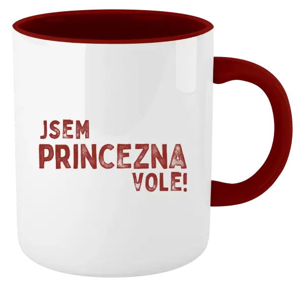 Hrnek Jsem princezna vole!