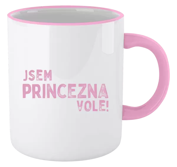 Hrnek Jsem princezna vole!