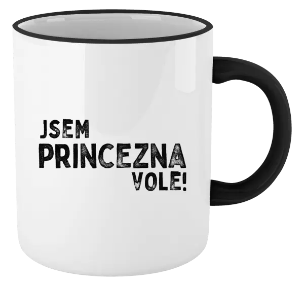 Hrnek Jsem princezna vole!