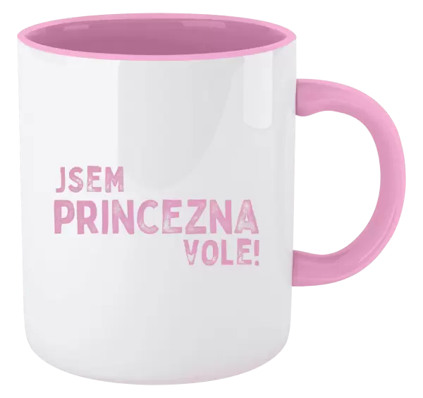 Hrnek Jsem princezna vole!