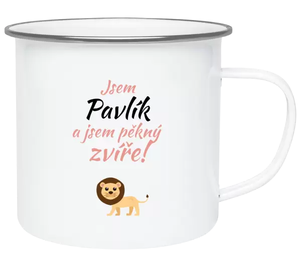 Plecháček Jsem jméno a jsem pěkný zvíře! Lev