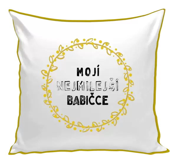 Polštář Mojí nejmilejší babičce