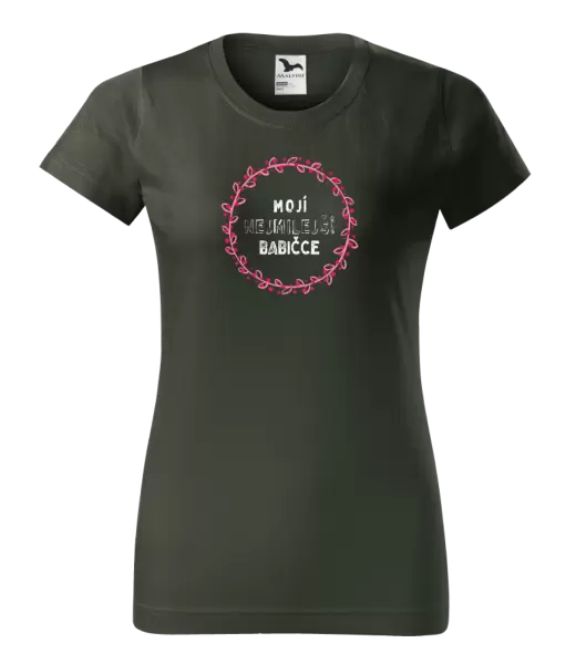 Dámské tričko Mojí nejmilejší babičce