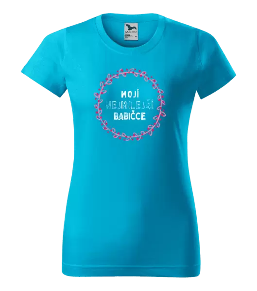 Dámské tričko Mojí nejmilejší babičce