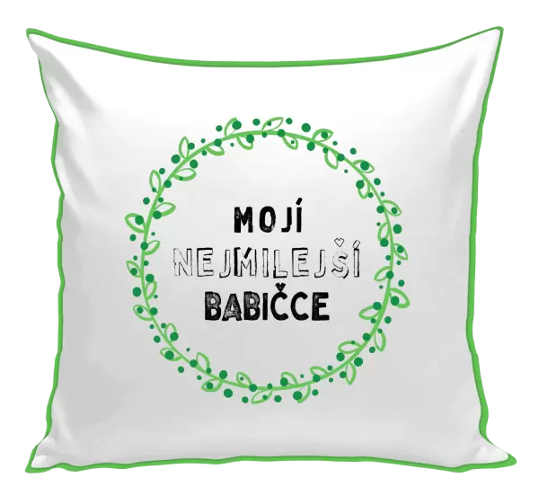 Polštář Mojí nejmilejší babičce