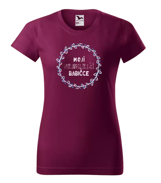 Dámské tričko Mojí nejmilejší babičce