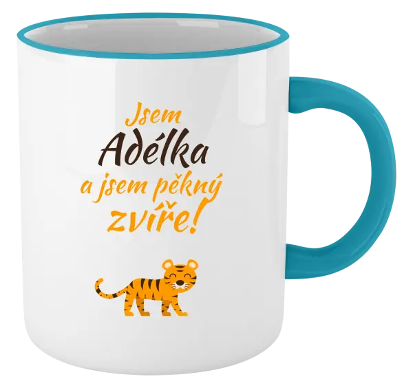 Hrnek Jsem jméno a jsem pěkný zvíře! Tygr
