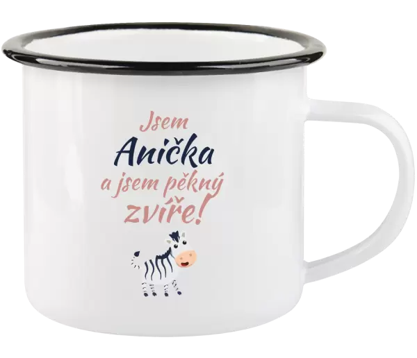 Plecháček Jsem jméno a jsem pěkný zvíře! Zebra