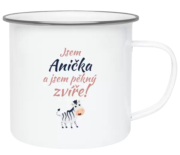 Plecháček Jsem jméno a jsem pěkný zvíře! Zebra
