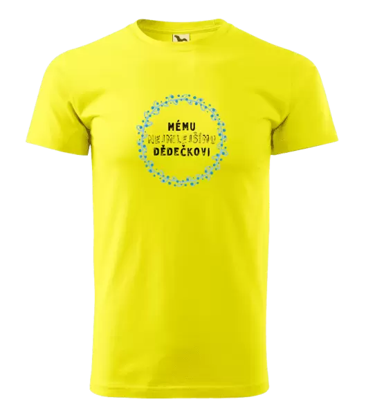 Pánské tričko Mému nejmilejšímu dědečkovi