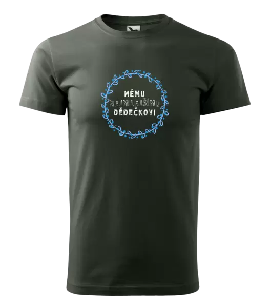 Pánské tričko Mému nejmilejšímu dědečkovi