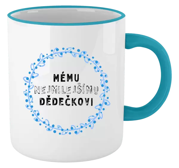 Hrnek Mému nejmilejšímu dědečkovi