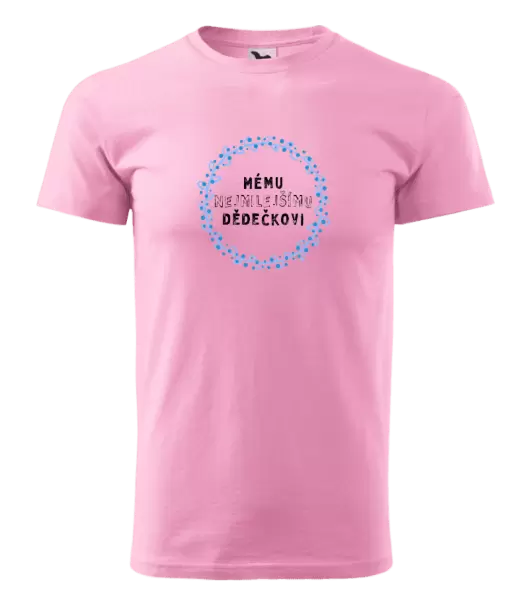 Pánské tričko Mému nejmilejšímu dědečkovi