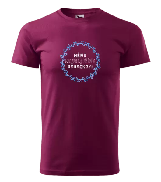Pánské tričko Mému nejmilejšímu dědečkovi