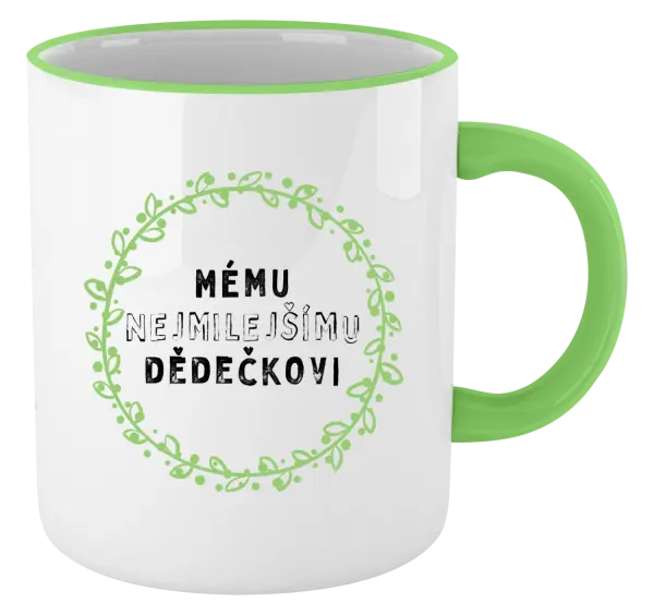 Hrnek Mému nejmilejšímu dědečkovi