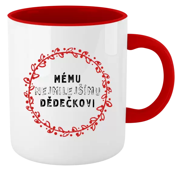 Hrnek Mému nejmilejšímu dědečkovi