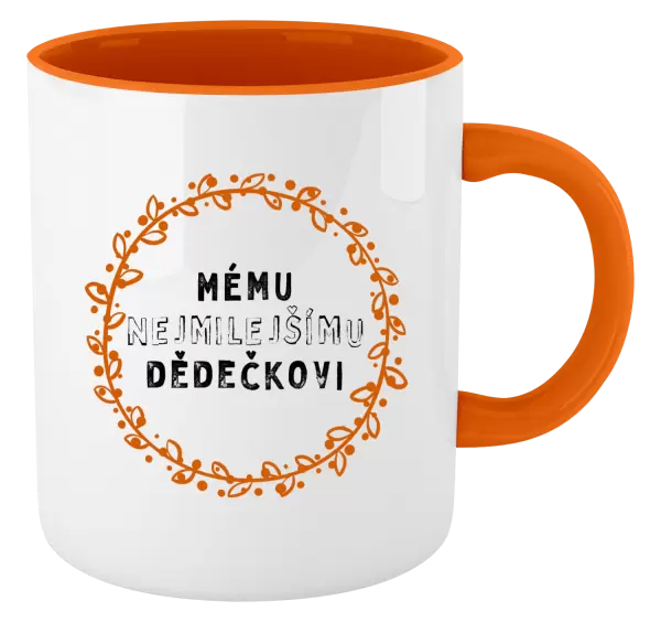Hrnek Mému nejmilejšímu dědečkovi