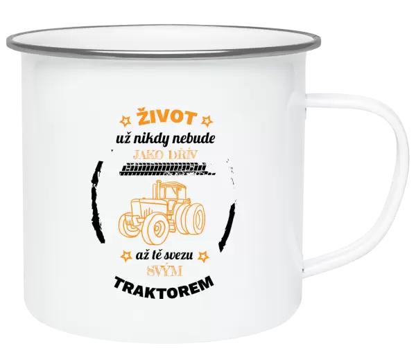 Plecháček Život už nebude jako dřív, až tě svezu svým traktorem