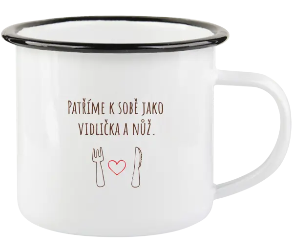 Plecháček Patříme k sobě jako vidlička a nůž