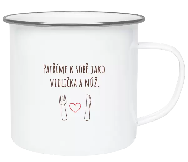 Plecháček Patříme k sobě jako vidlička a nůž