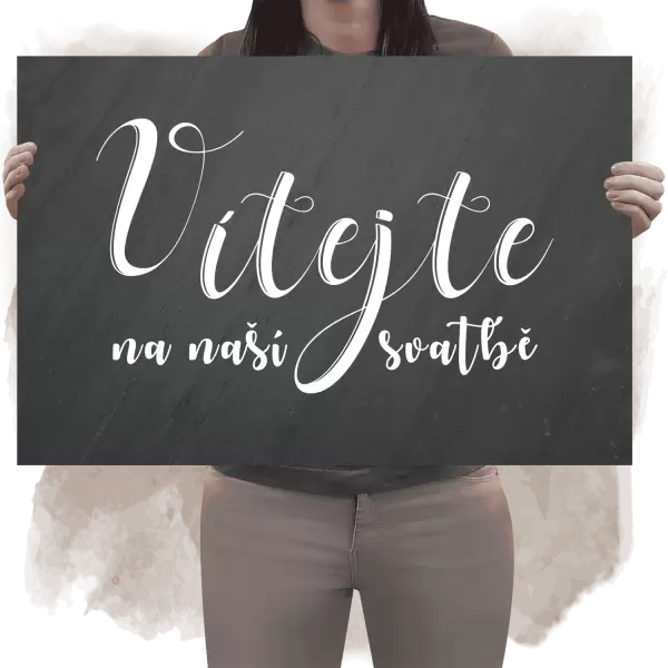 Kamenná uvítací cedule JOLANA