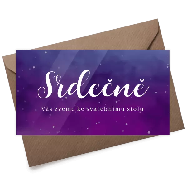 Plexi pozvánka ALENA