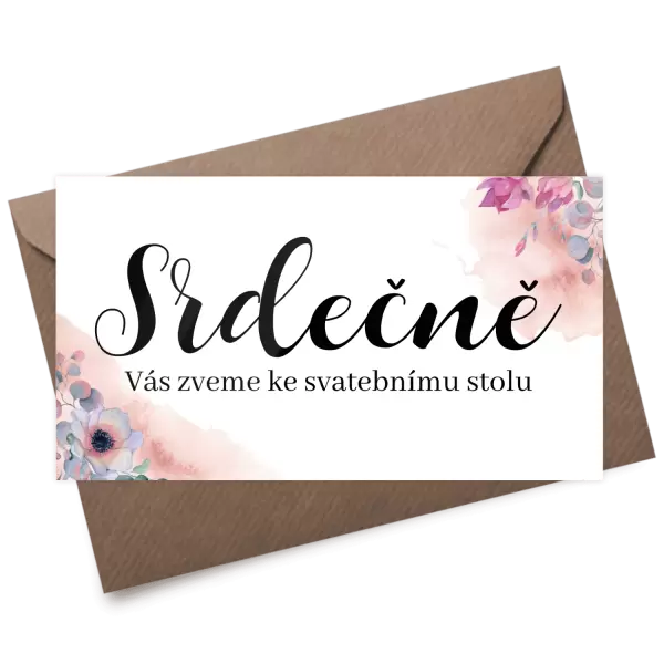 Plexi pozvánka BARBORA