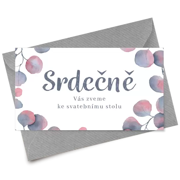 Papírová pozvánka DARA 