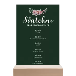 Papírový harmonogram EMA