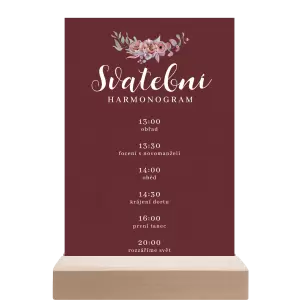 Papírový harmonogram EMA