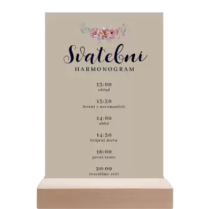 Papírový harmonogram EMA