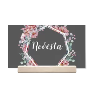 Papírová jmenovka EMA