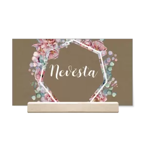 Papírová jmenovka EMA