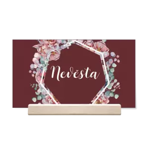 Papírová jmenovka EMA