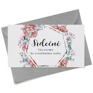 Papírová pozvánka EMA