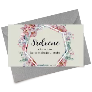 Papírová pozvánka EMA