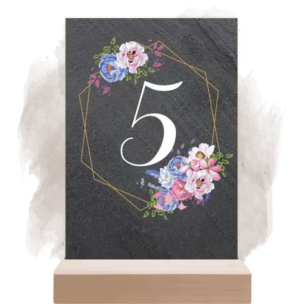 Kamenné číslo stolu JITKA