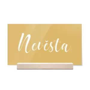 Papírová jmenovka ADRIANA