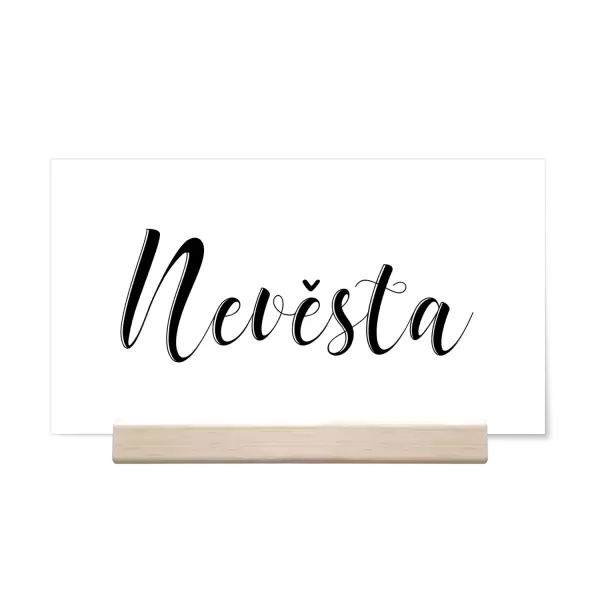 Papírová jmenovka ADRIANA