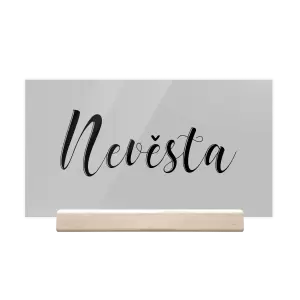 Plexi jmenovka ADRIANA