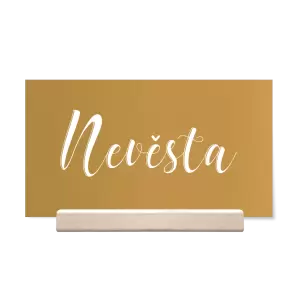 Papírová jmenovka ADRIANA